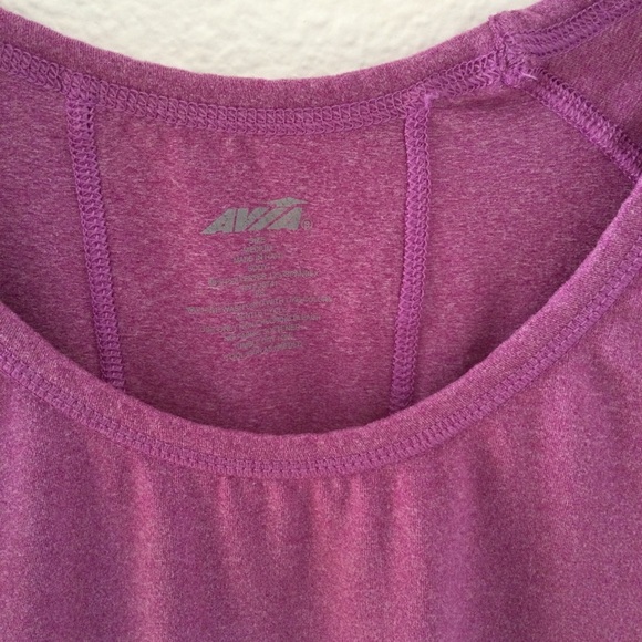 Avia Dusty Rose Long Sleeve Top Size Medium - Picture 3 of 5